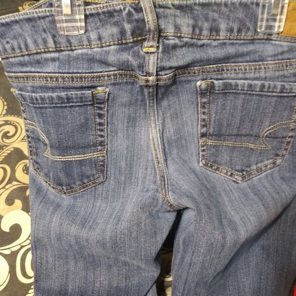 763 jeaniemade Size 12 American Eagle Bell-Bottoms - Picture 4 of 4